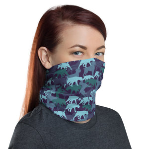 BLUE CAMO Neck Gaiter