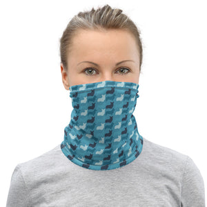 BLUE CORGIS Neck Gaiter