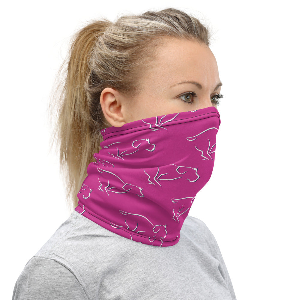 PINK ZOOMIES Neck Gaiter