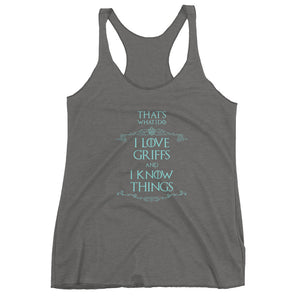 LOVE GRIFFS  tank top