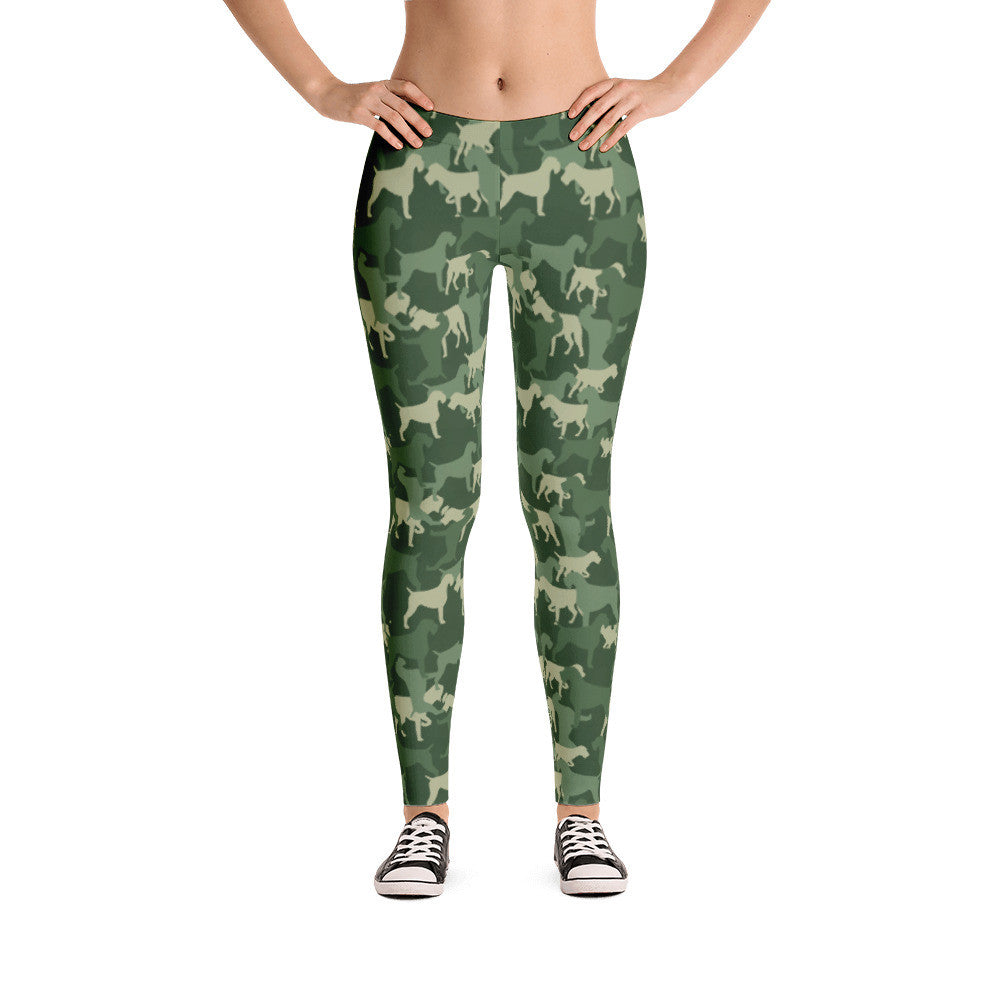 CAMO GREENY leggings (available in Europe)