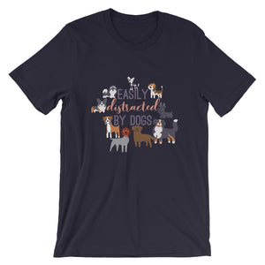 DISTRACTED tee