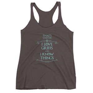 LOVE GRIFFS  tank top