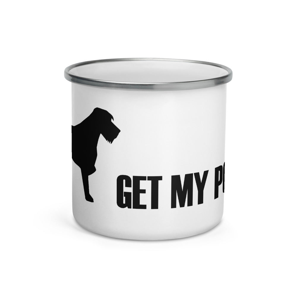 GET MY POINT Enamel Mug