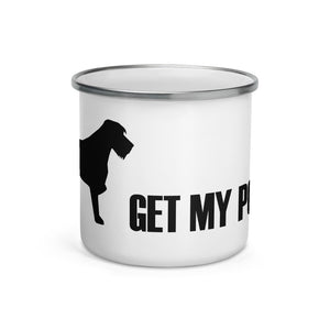 GET MY POINT Enamel Mug