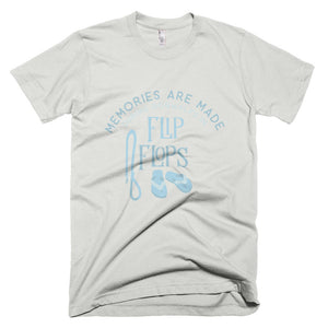 FLIP FLOPS blue tee