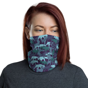 BLUE CAMO Neck Gaiter