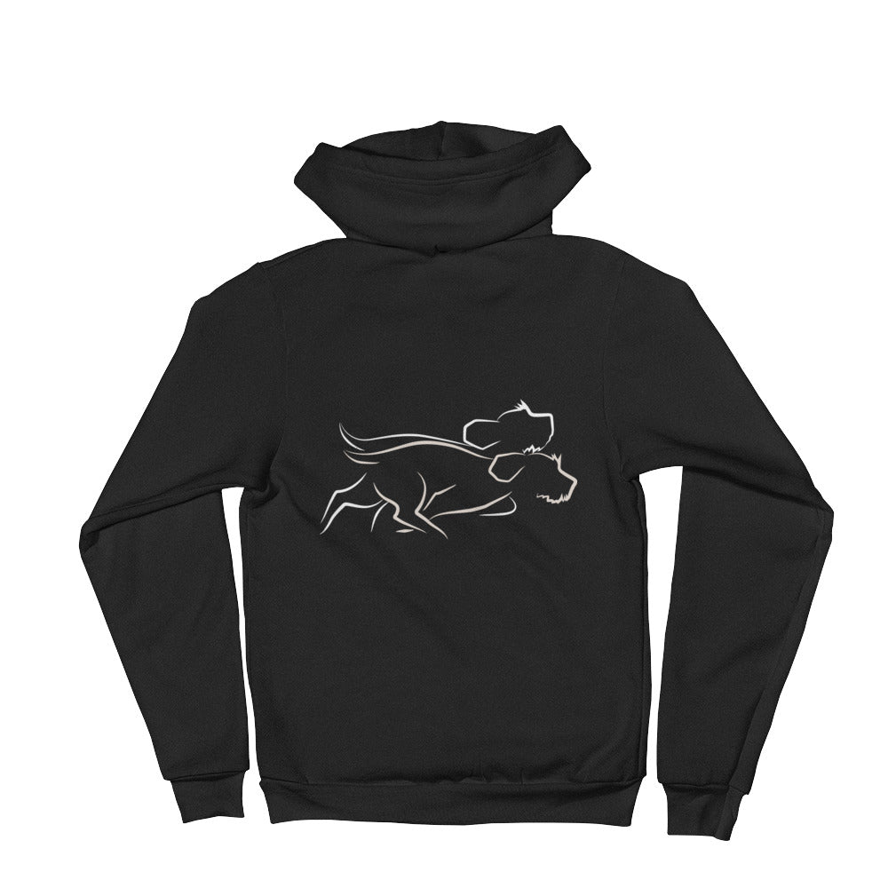 DOUBLE TROUBLE hoodie fleece