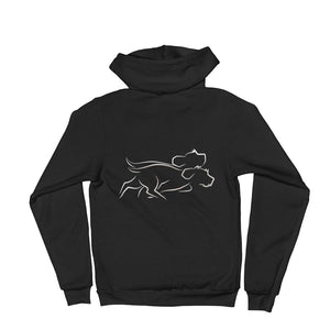 DOUBLE TROUBLE hoodie fleece