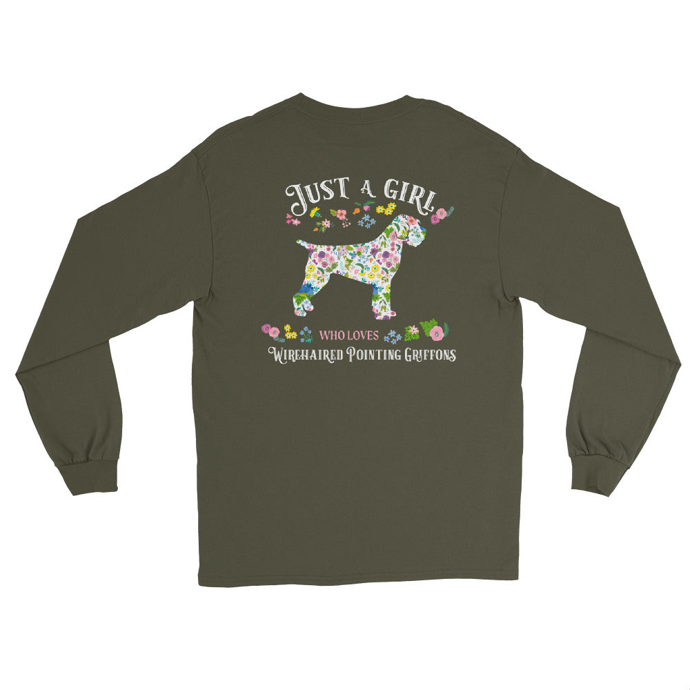 JUST A GIRL Long Sleeve T-Shirt