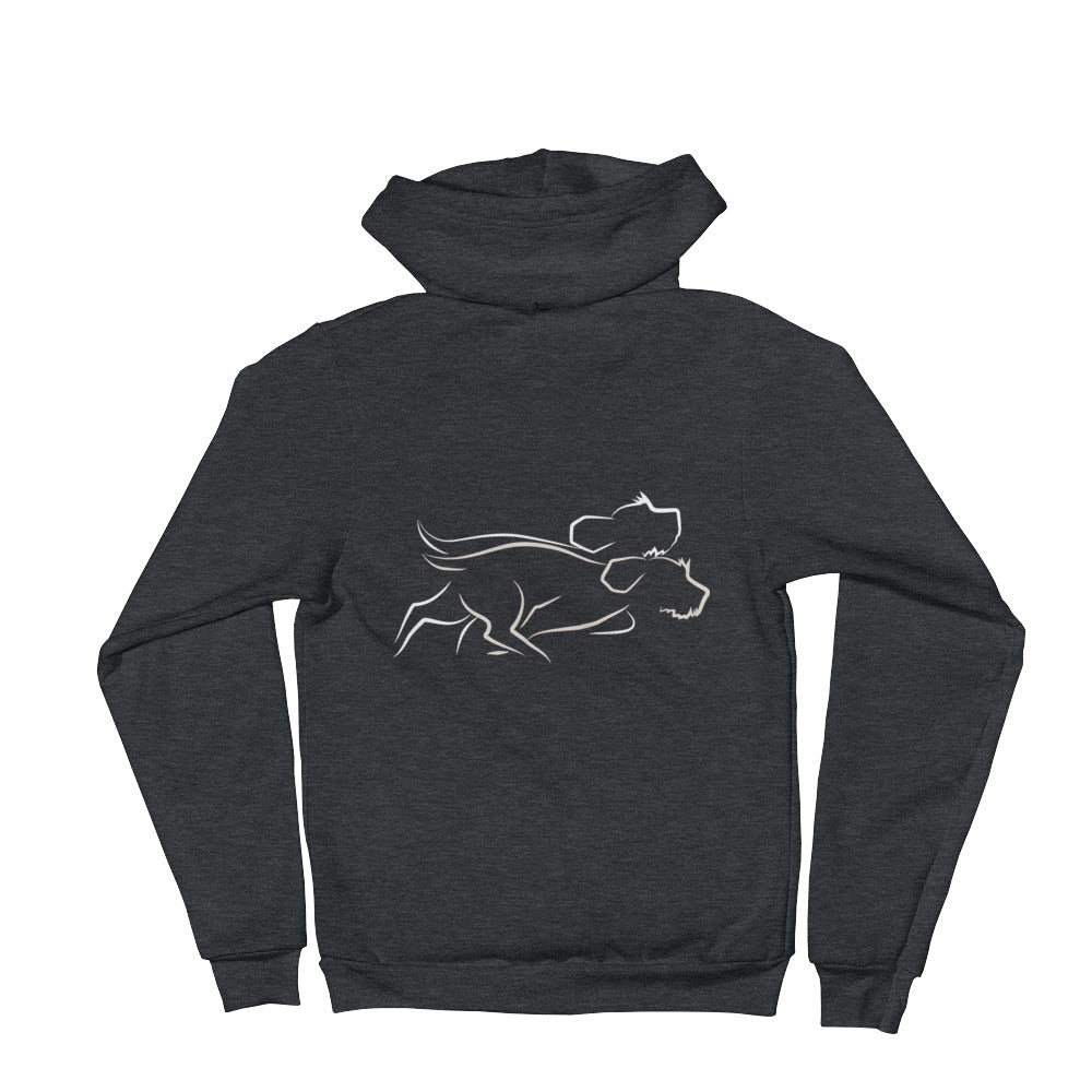 DOUBLE TROUBLE hoodie fleece