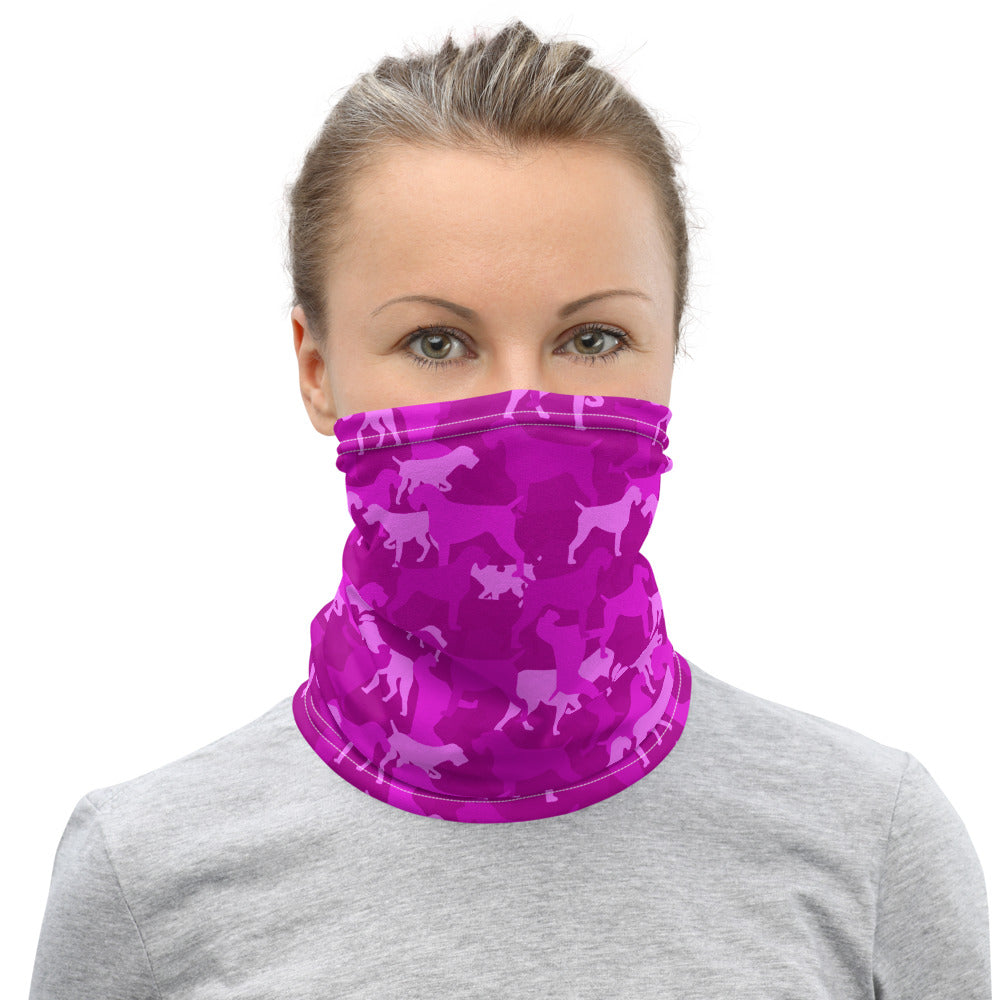 PINK CAMO Neck Gaiter