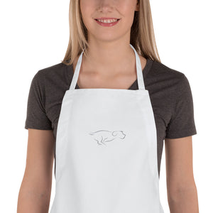 ZOOMIES embroidered apron