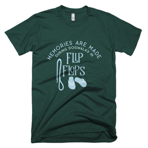 FLIP FLOPS blue tee