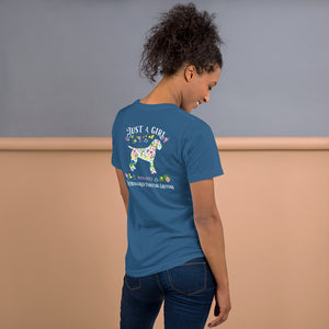 JUST A GIRL tee