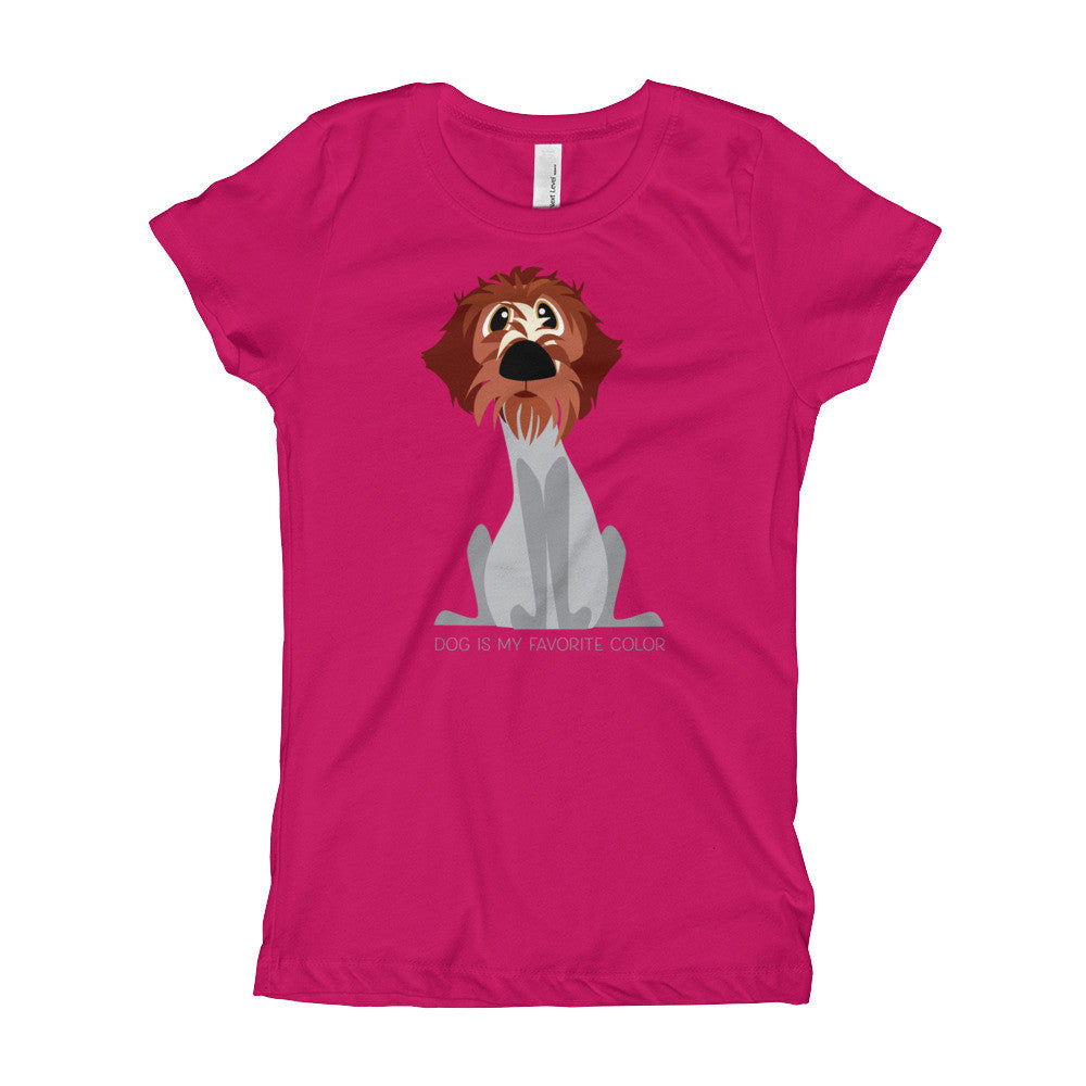 DOG COLOR Girl's T-Shirt