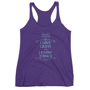 LOVE GRIFFS  tank top