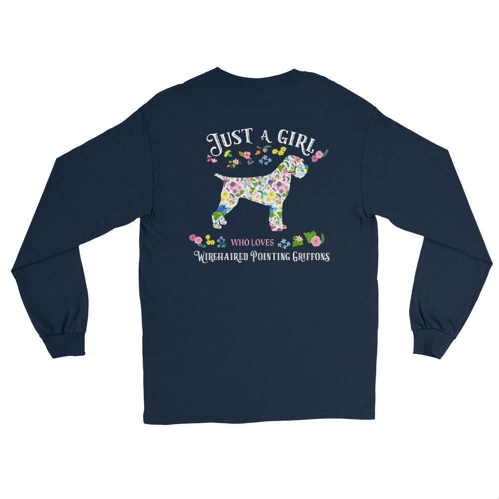 JUST A GIRL Long Sleeve T-Shirt