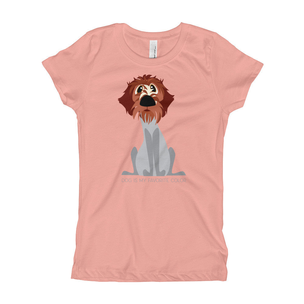 DOG COLOR Girl's T-Shirt