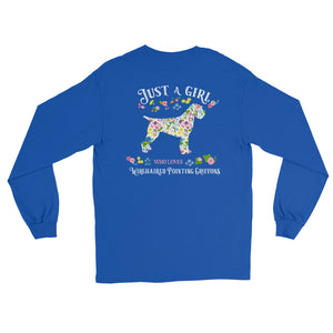 JUST A GIRL Long Sleeve T-Shirt