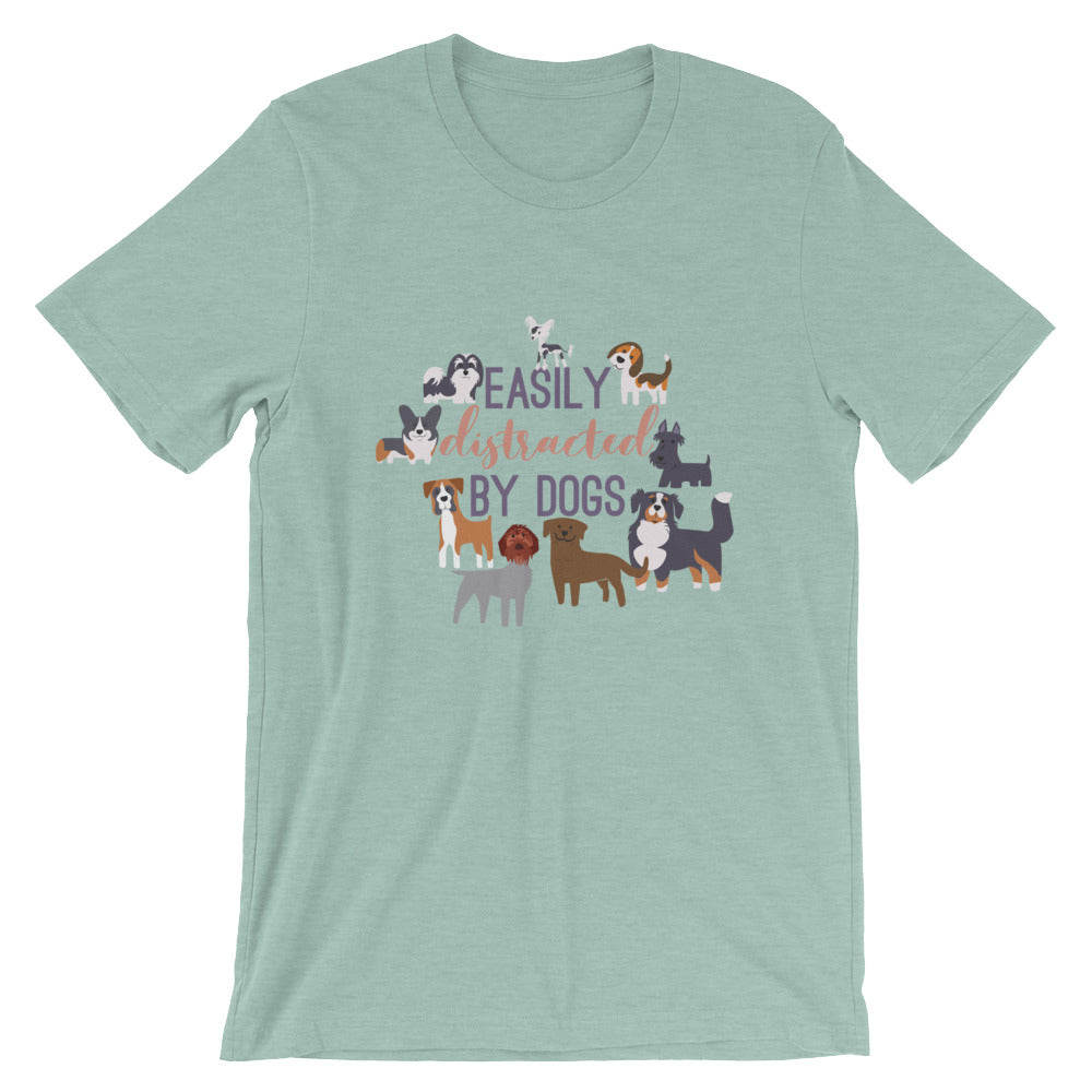DISTRACTED tee
