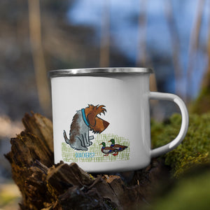 QUACKERS Enamel Mug