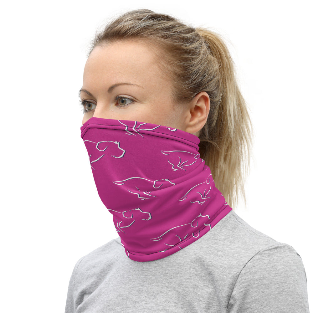 PINK ZOOMIES Neck Gaiter