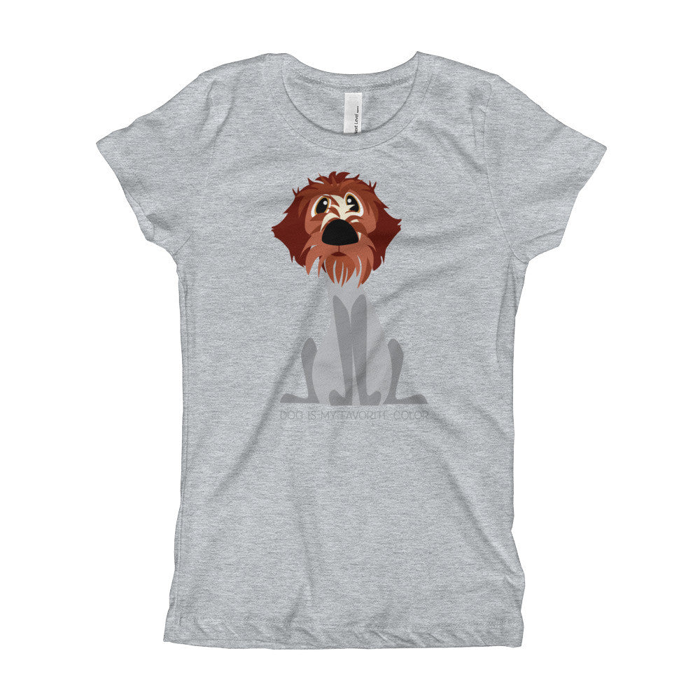 DOG COLOR Girl's T-Shirt