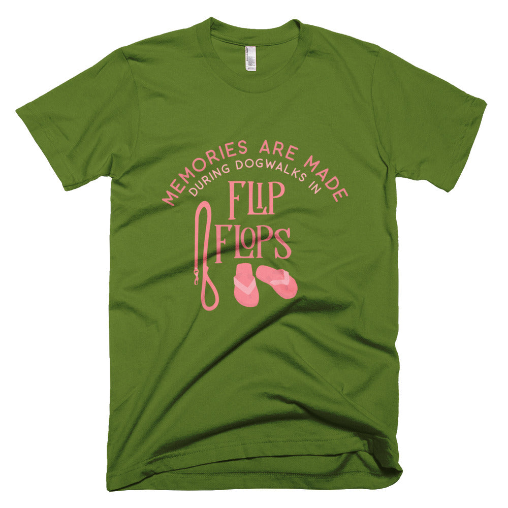 FLIP FLOPS tee peach