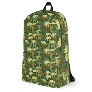CAMO GREEN GRIFF backpack