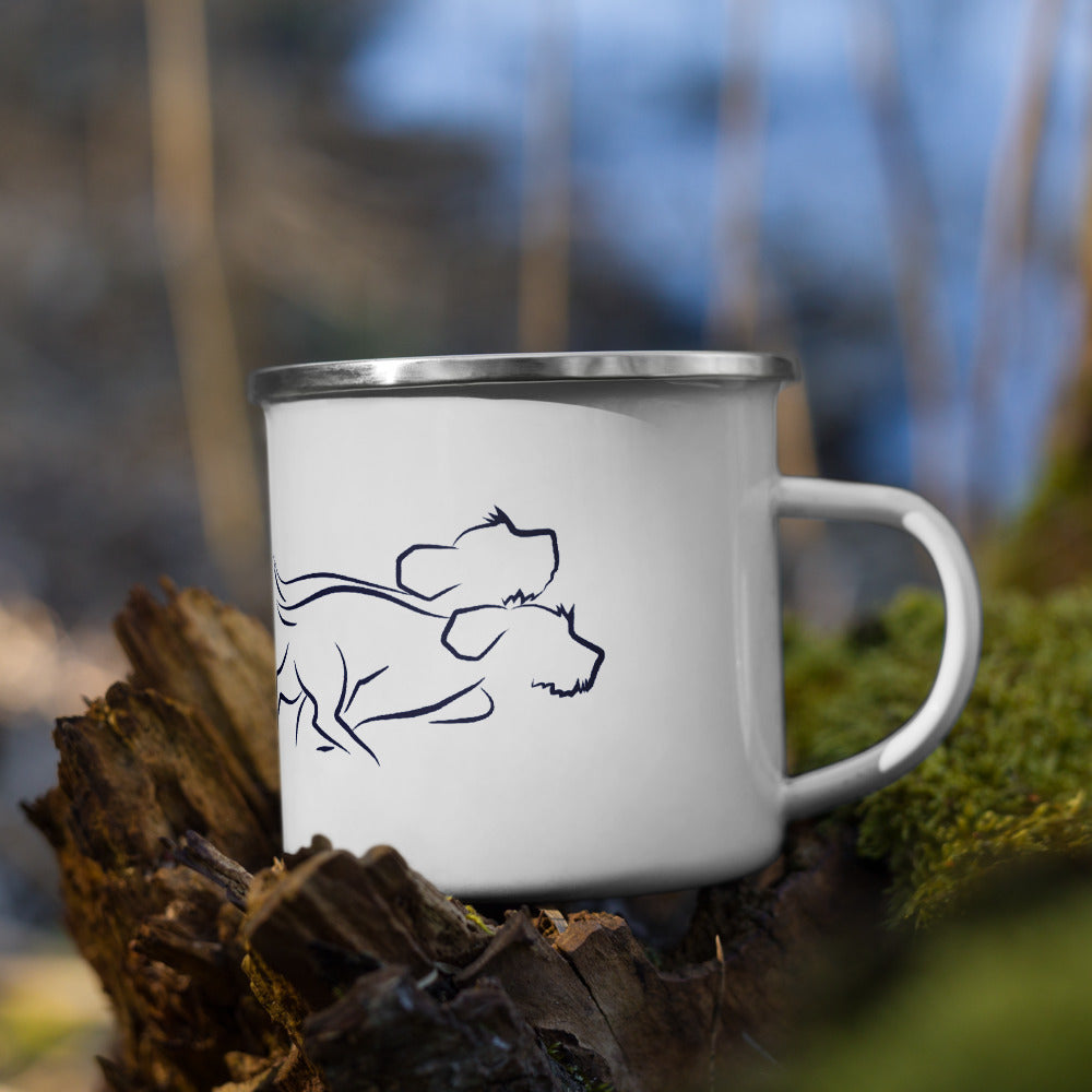 DOUBLE ZOOMIES IIEnamel Mug