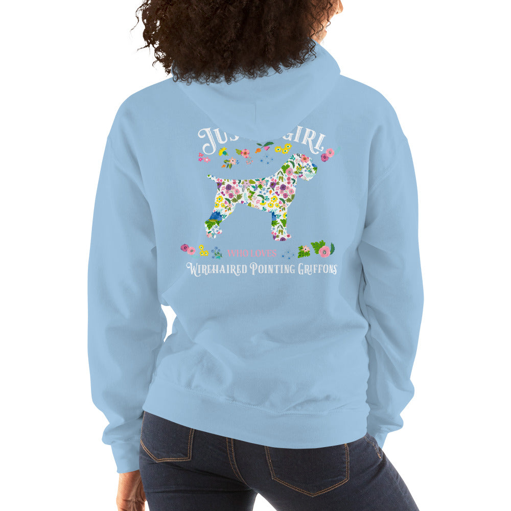 JUST A GIRL Hooded Sweatshirt
