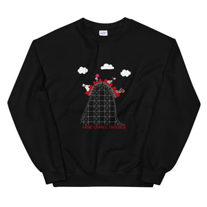 CREW ROLLERCOASTER sweatshirt