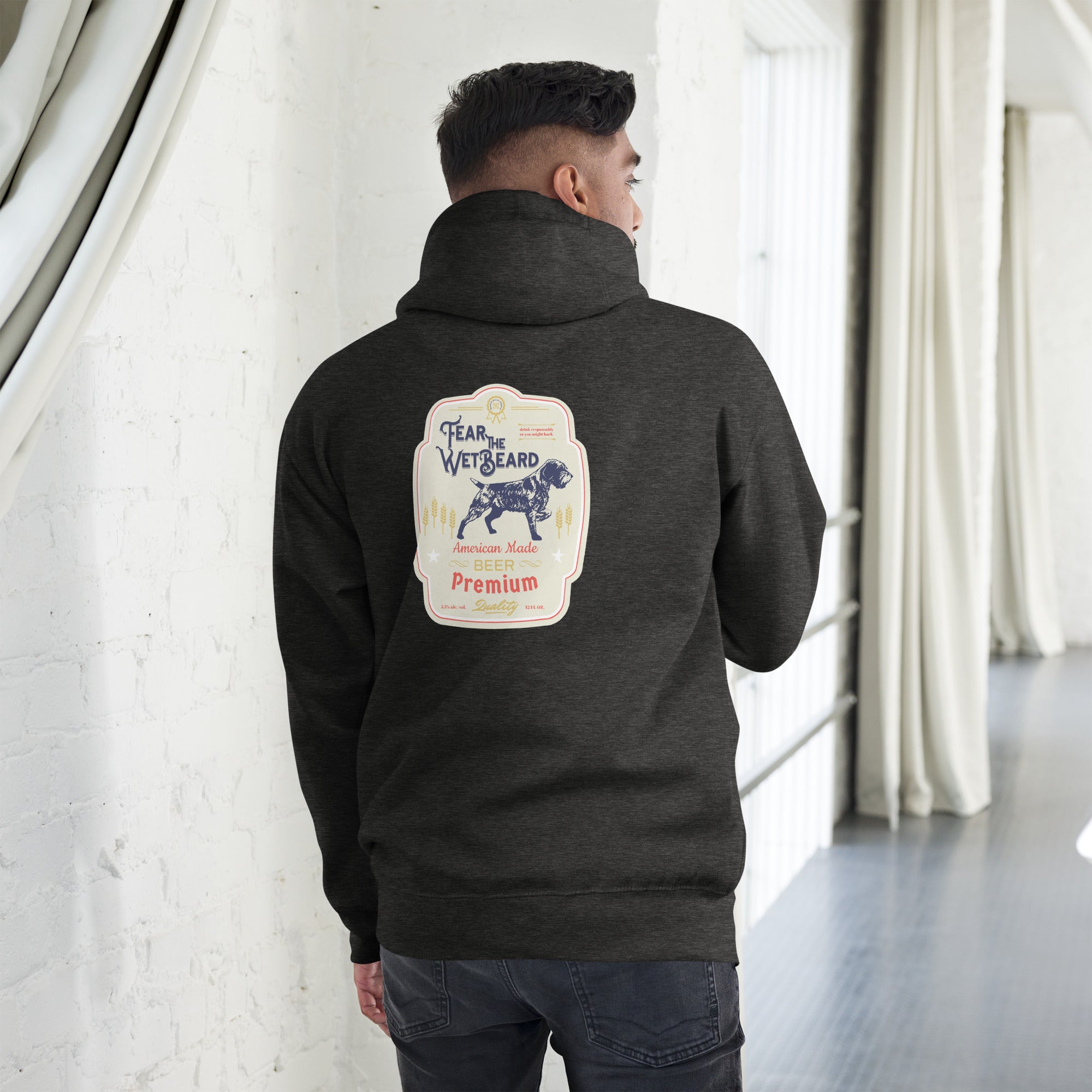 Fear the Beard double print Unisex Hoodie