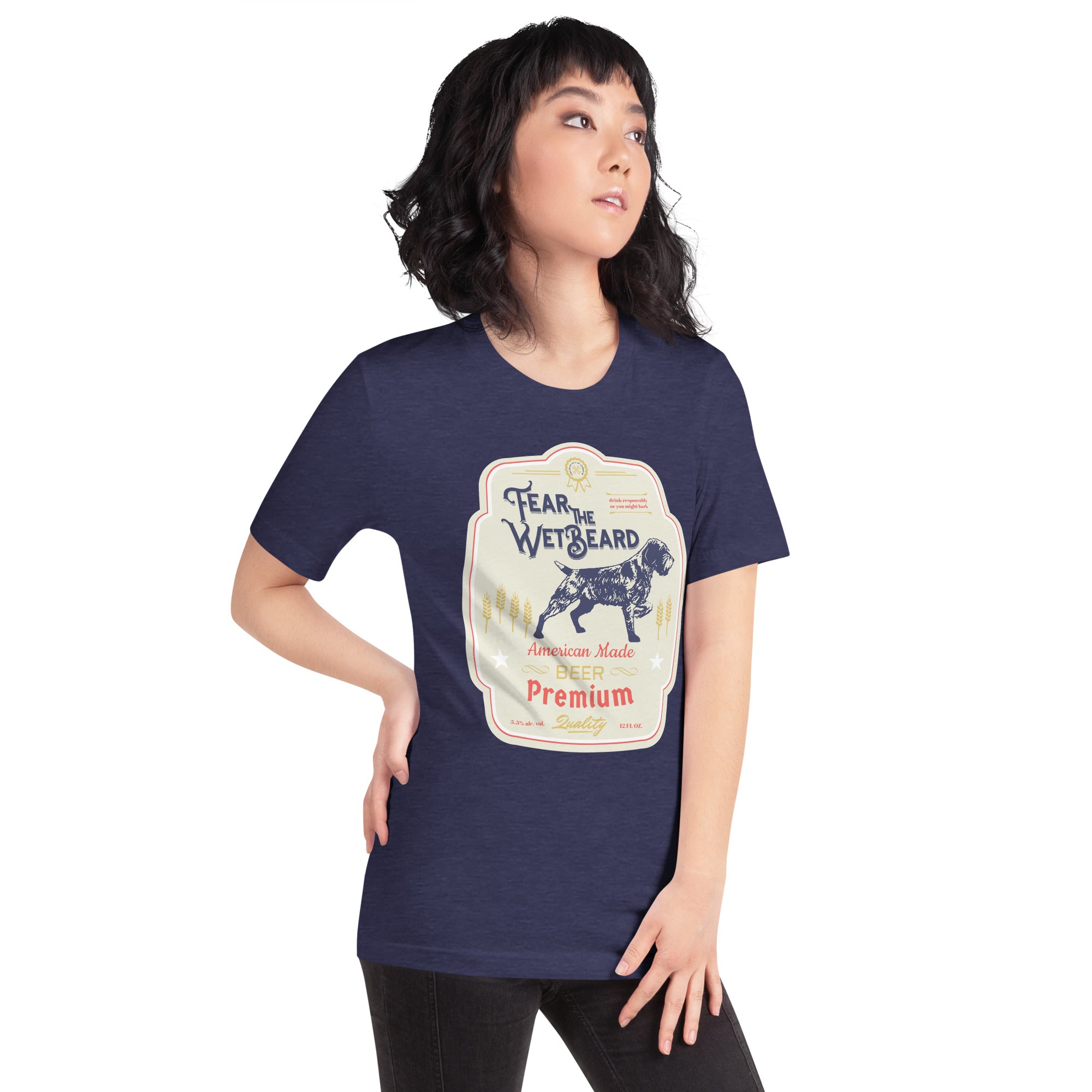 FEAR THE WET BEARD Unisex t-shirt
