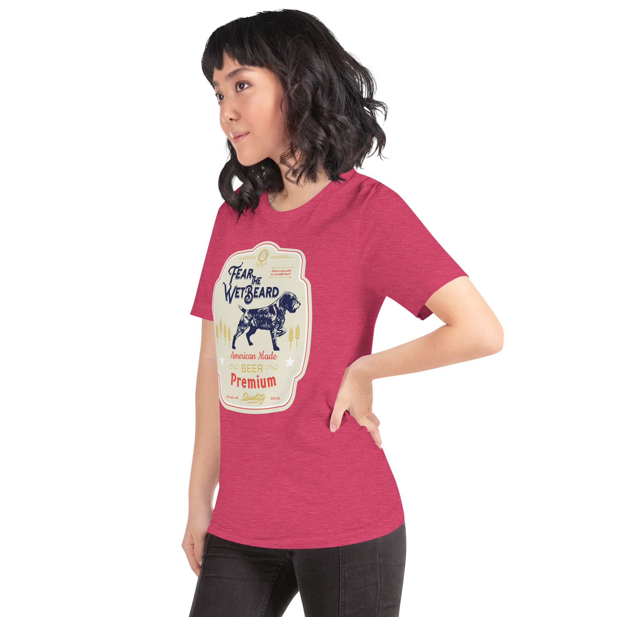 FEAR THE WET BEARD Unisex t-shirt