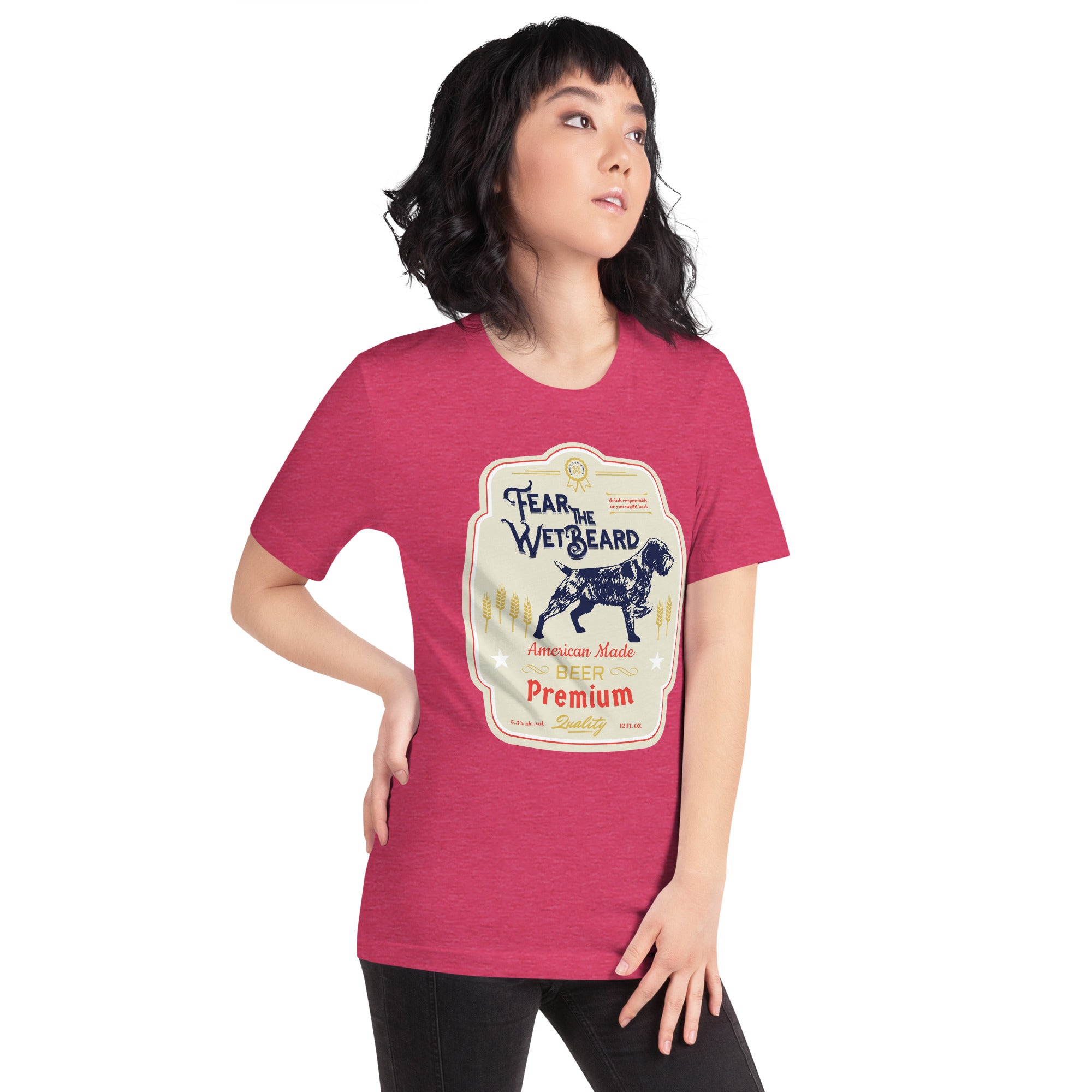 FEAR THE WET BEARD Unisex t-shirt