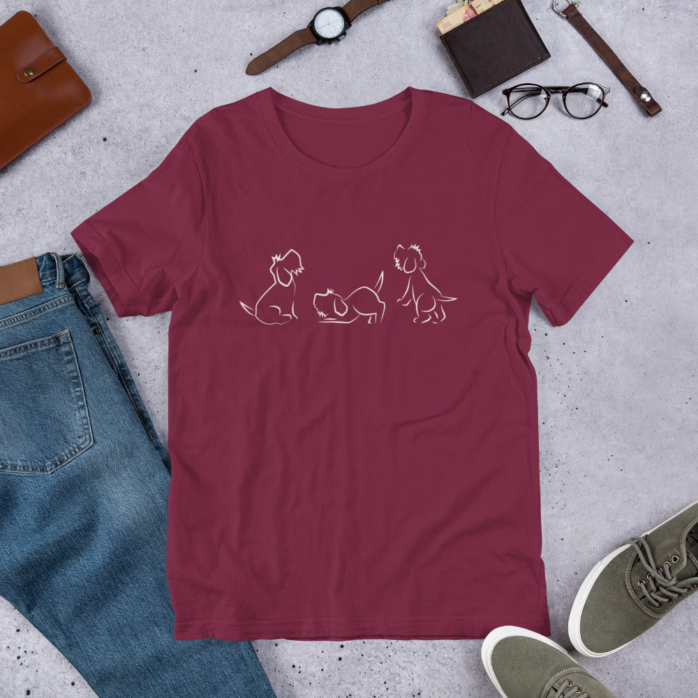 TRIPPLE TROUBLE Unisex t-shirt