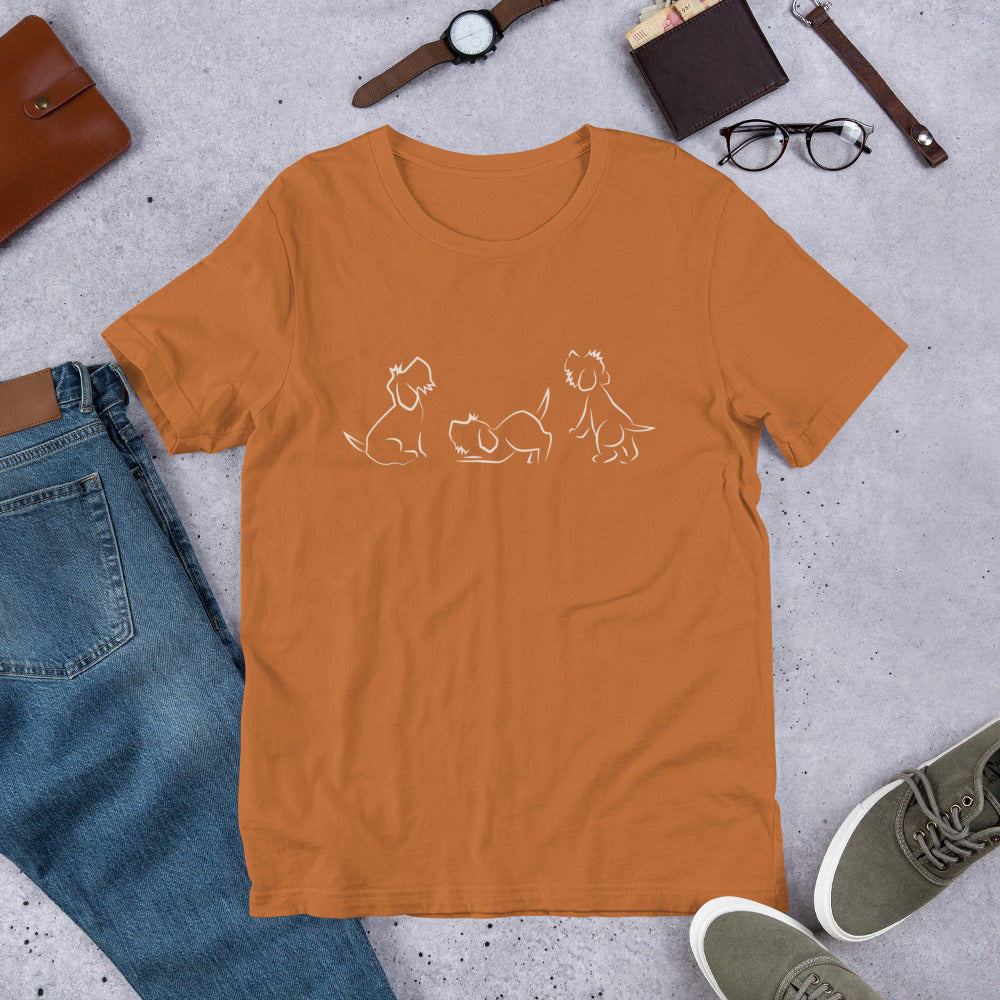 TRIPPLE TROUBLE Unisex t-shirt