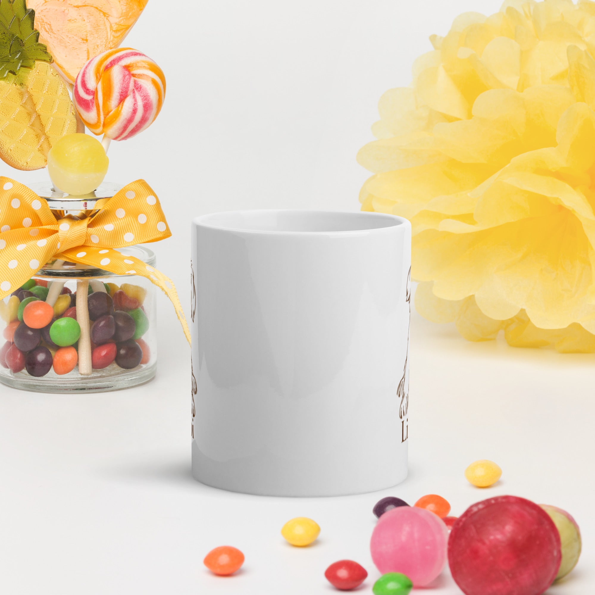 Lilikoi White glossy mug