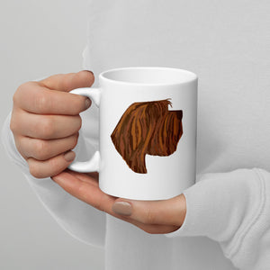 GRIFF HEAD 2023 White glossy mug