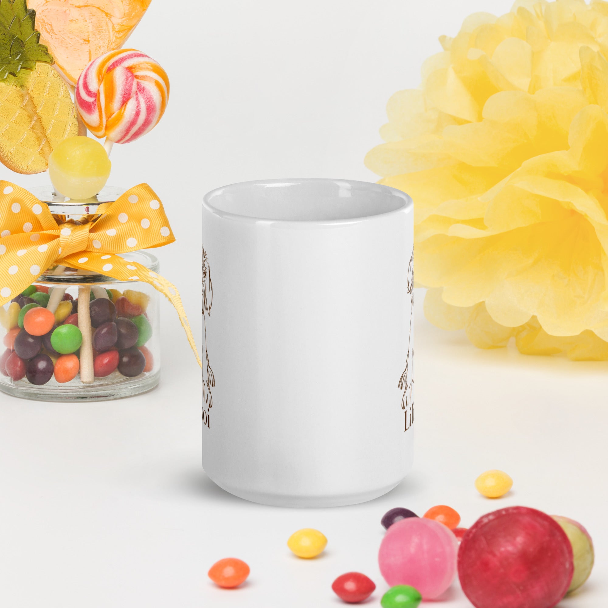 Lilikoi White glossy mug