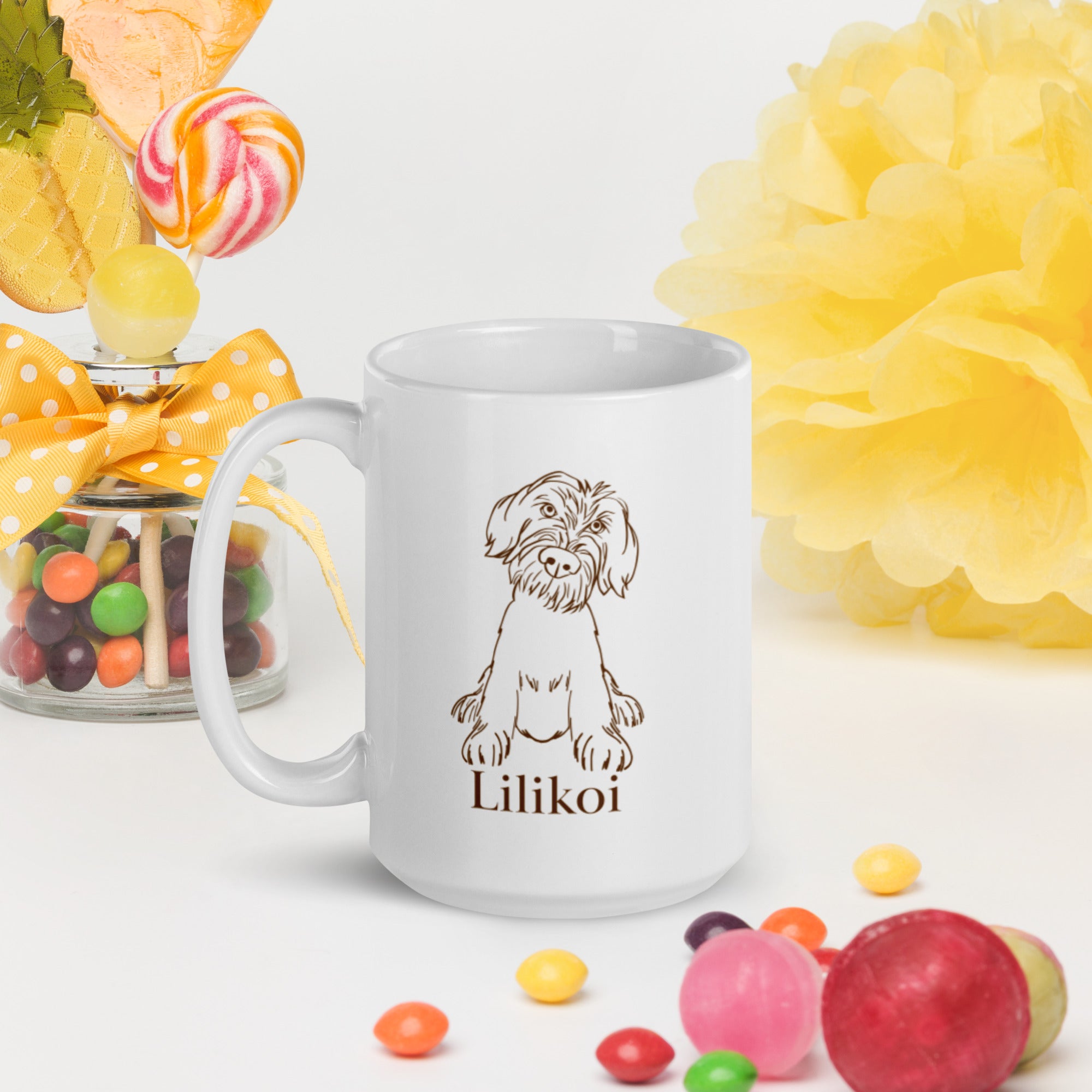 Lilikoi White glossy mug