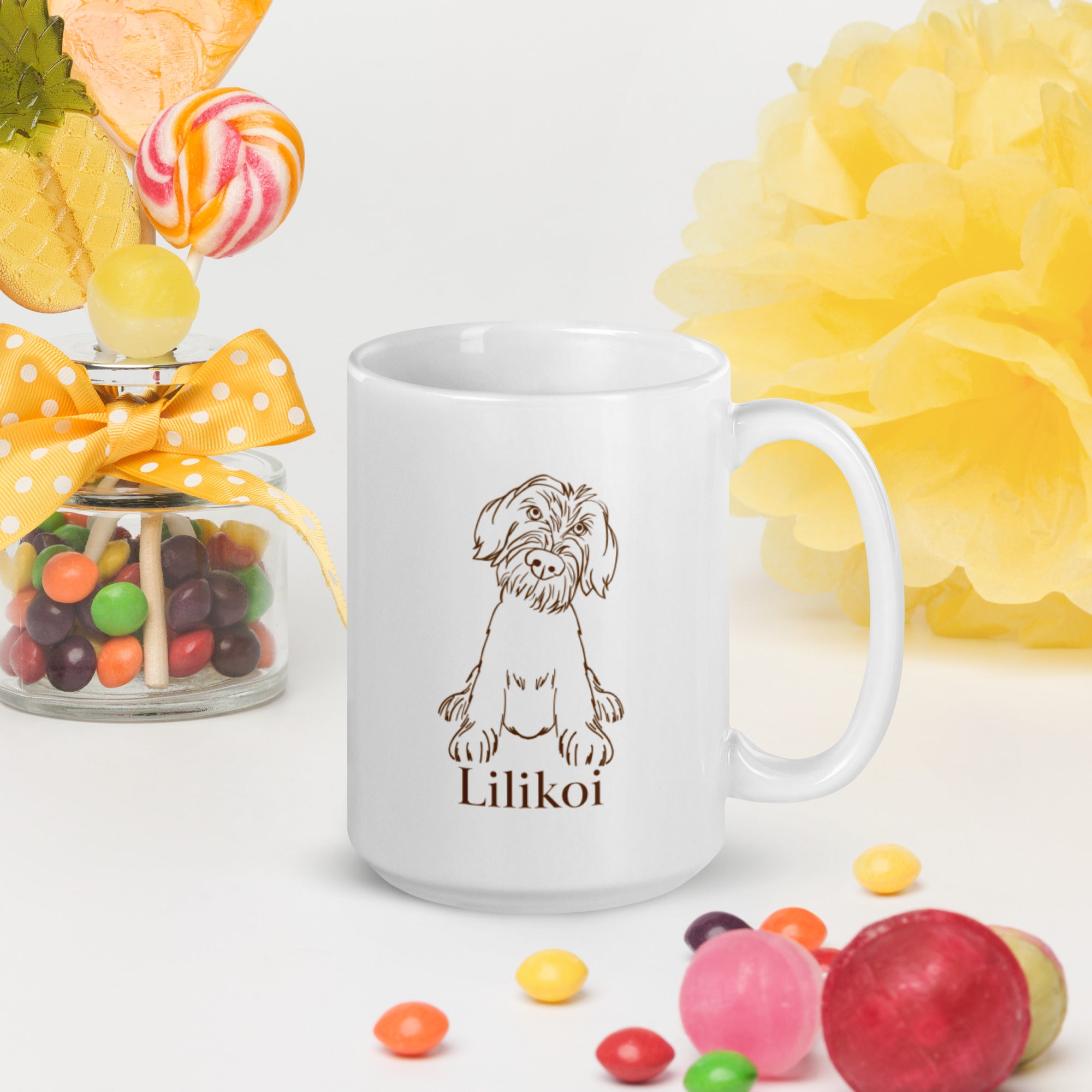 Lilikoi White glossy mug
